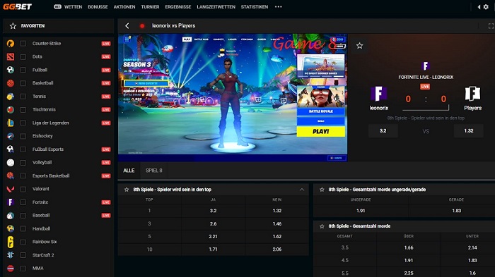 gg.bet fortnite