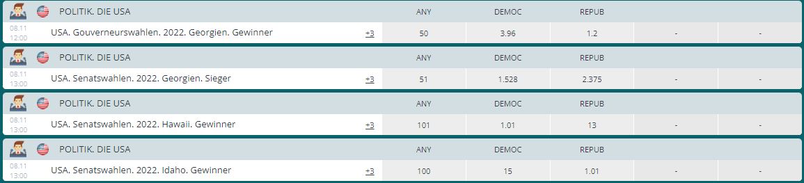 22bet politik wetten