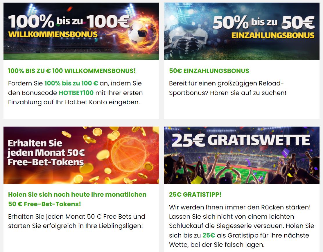 hotbet boni