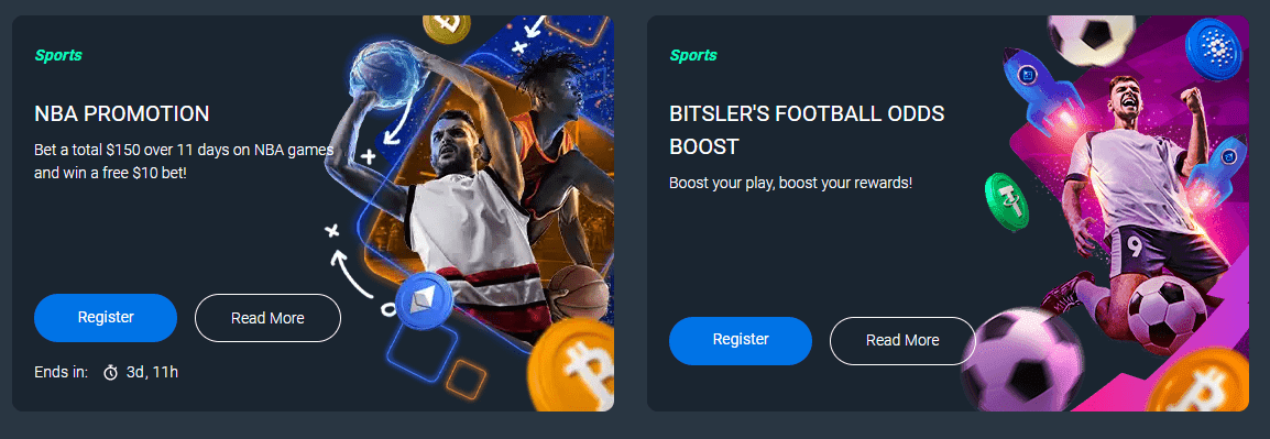 Bitsler bonus and promotion