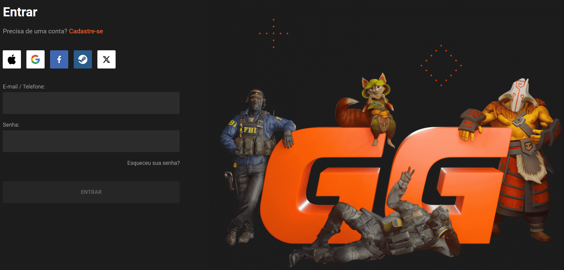 GGBet apostas entrar